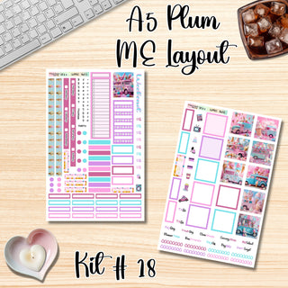 Kit 18       A5 Plum Paper ME Layout