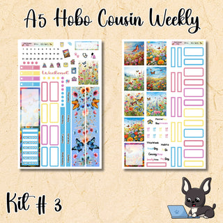 Kit # 3    A5 Hobonichi Cousin Weekly Kit