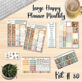 Kit 30   Large Happy Planner ANY Monthly Kit