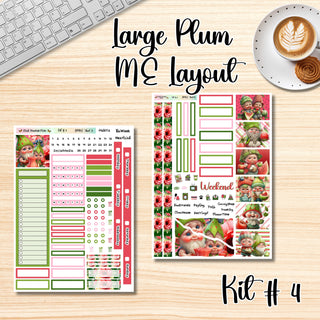 Kit # 4        Large Plum Paper ME Layout