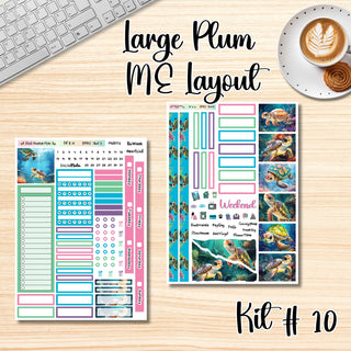 Kit 10        Large Plum Paper ME Layout