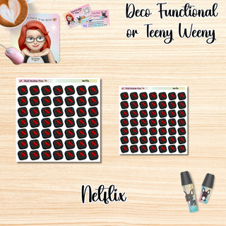 NETFLIX Deco Functional/Teeny Weeny