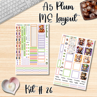 Kit 26       A5 Plum Paper ME Layout