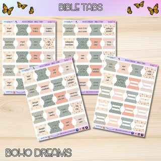 BOHO DREAM       BIBLE TABS
