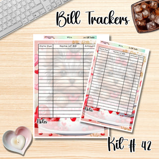 Kit 42    Full Page Bill Tracker