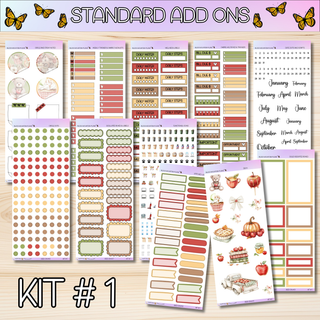 Kit # 1 Standard Size Add Ons