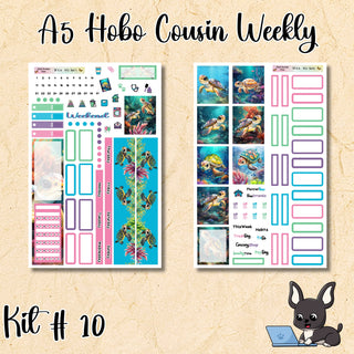Kit 10    A5 Hobonichi Cousin Weekly Kit