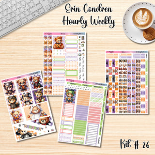 Kit 26       Hourly Erin Condren Weekly