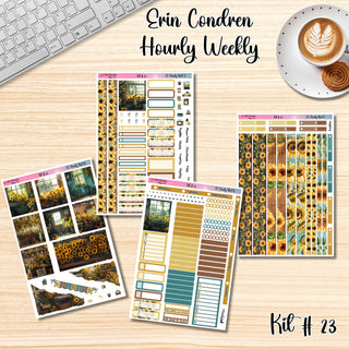 Kit 23       Hourly Erin Condren Weekly