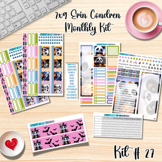 Kit 27       7x9 Erin Condren ANY Month Planner Kit