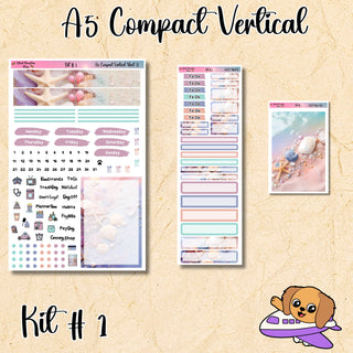 Kit # 1          A5 Compact Vertical Weekly Kit