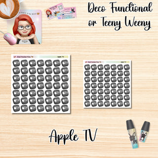 APPLE TV Deco Functional/Teeny Weeny