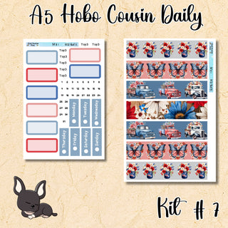 Kit # 7    A5 Hobonichi Cousin Daily Kit