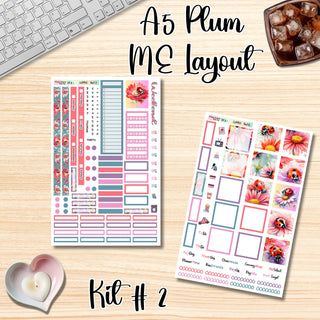 Kit # 2       A5 Plum Paper ME Layout