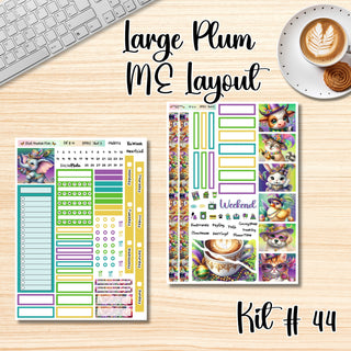 Kit 44      Large Plum Paper ME Layout