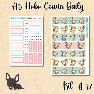 Kit 12    A5 Hobonichi Cousin Daily Kit