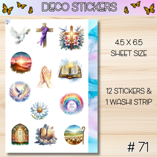 DECO STICKERS # 71