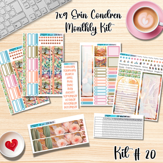 Kit 20       7x9 Erin Condren ANY Month Planner Kit