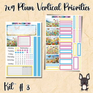 Kit # 3          Plum Paper Vertical Priorities