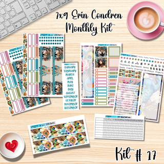 Kit 17       7x9 Erin Condren ANY Month Planner Kit