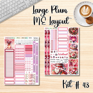 Kit 43      Large Plum Paper ME Layout