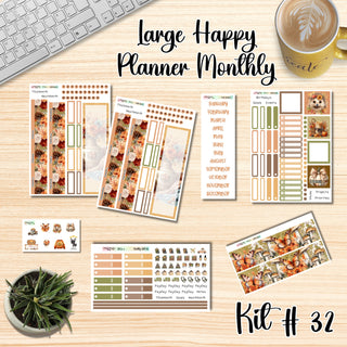 Kit 32   Large Happy Planner ANY Monthly Kit