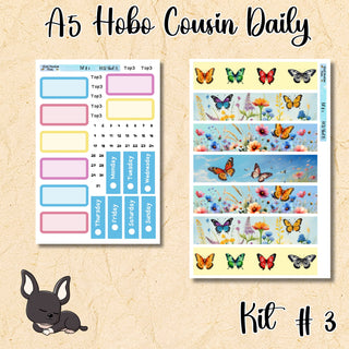 Kit # 3    A5 Hobonichi Cousin Daily Kit