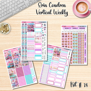 Kit 18       Erin Condren Vertical Planner Weekly Kit