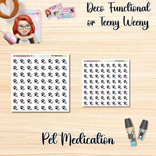 PET MEDICATION Deco Functional/Teeny Weeny