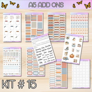 Kit # 15 A5 Add Ons