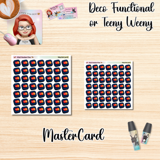 MasterCard Deco Functional/Teeny Weeny