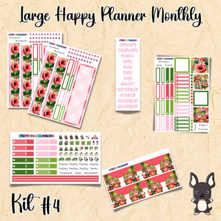 Kit # 4   Large Happy Planner ANY Monthly Kit