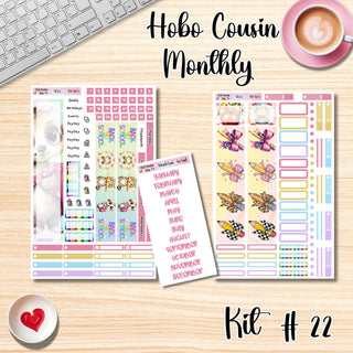 Kit 22    A5 Hobonichi Cousin ANY Monthly Kit