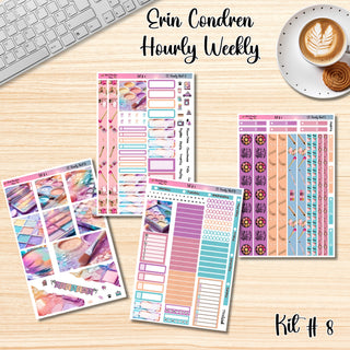 Kit # 8       Hourly Erin Condren Weekly