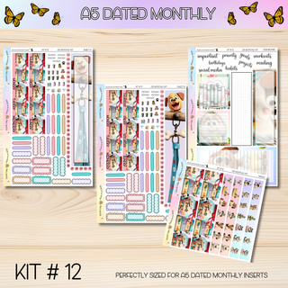 Kit # 12 A5 DATED Any Month Monthly Kits