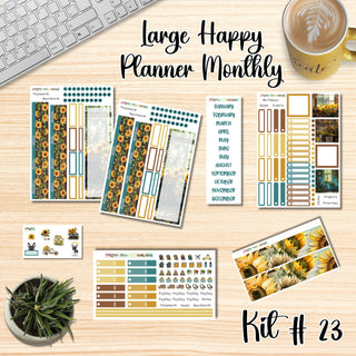 Kit 23   Large Happy Planner ANY Monthly Kit