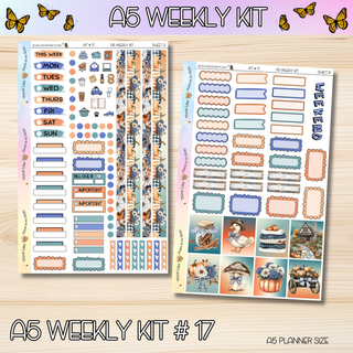 Kit # 17 A5 Weekly Kits