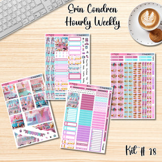 Kit 18       Hourly Erin Condren Weekly