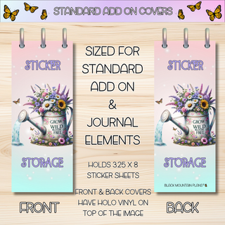 Option # 4 Laminated Covers & Sticker Storage Covers
