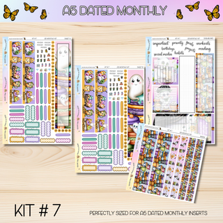 Kit # 7 A5 DATED Any Month Monthly Kits