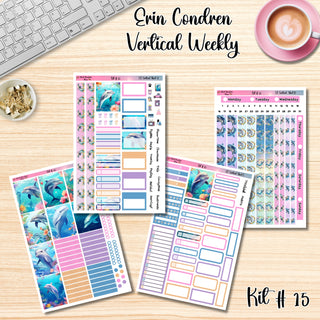 Kit 15       Erin Condren Vertical Planner Weekly Kit