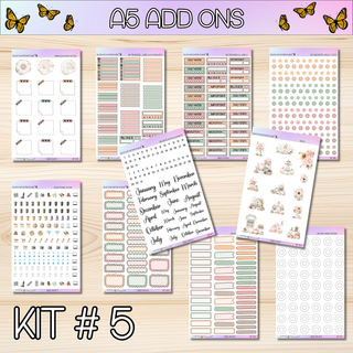Kit # 5 A5 Add Ons
