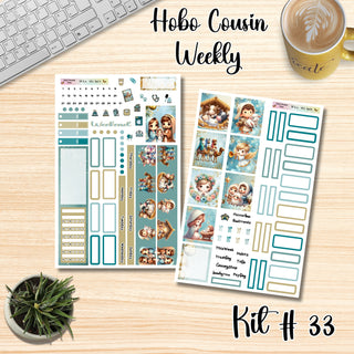 Kit 33    A5 Hobonichi Cousin Weekly Kit