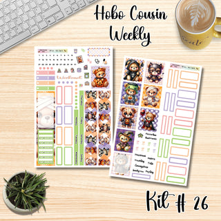 Kit 26    A5 Hobonichi Cousin Weekly Kit