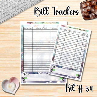 Kit 34    Full Page Bill Tracker