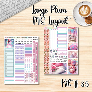 Kit 35      Large Plum Paper ME Layout