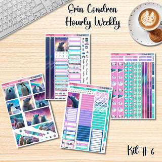 Kit # 6       Hourly Erin Condren Weekly