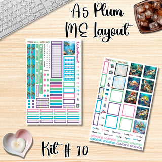 Kit 10       A5 Plum Paper ME Layout