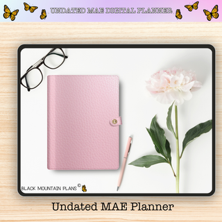MAE Planner UNDATED Digital Planner