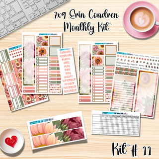 Kit 11       7x9 Erin Condren ANY Month Planner Kit